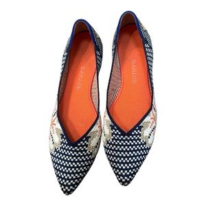 Sapphire floral Rothys size 11